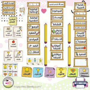 حقيبة اللغة العربية-بنين-(School)-منتج مطبوع