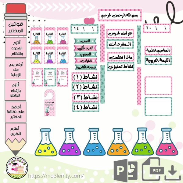 حقيبة العلوم (بنات)-(٢٠٢٥)-منتج رقمي