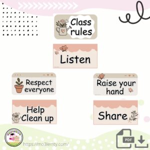 قوانين الفصل انجليزي (Flora)-منتج رقمي