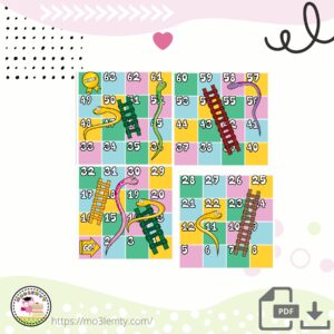 لعبة الافعي والسلالم-منتج رقمي