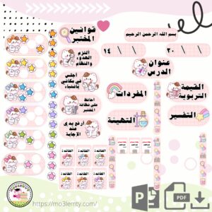 حقيبة العلوم (القطه)-منتج رقمي